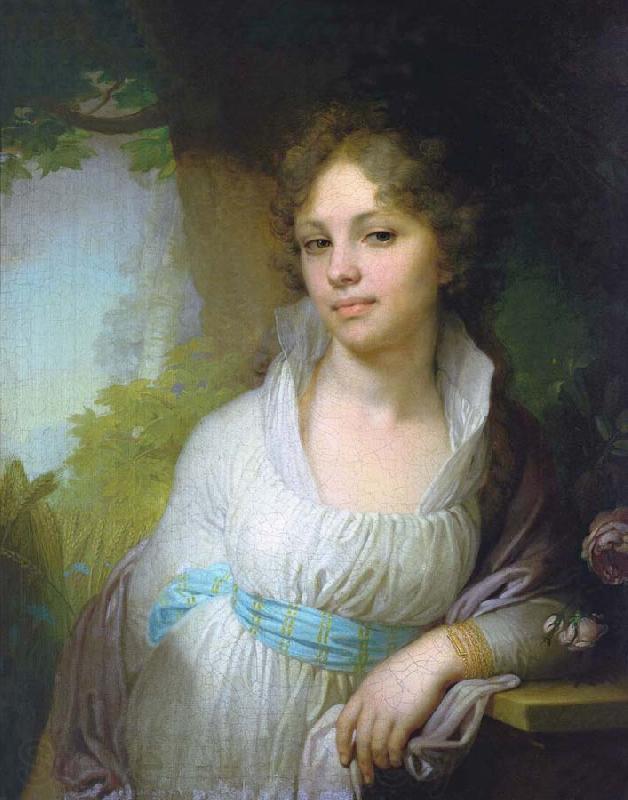 Vladimir Borovikovsky Portrait of Maria Lopukhina France oil painting art
